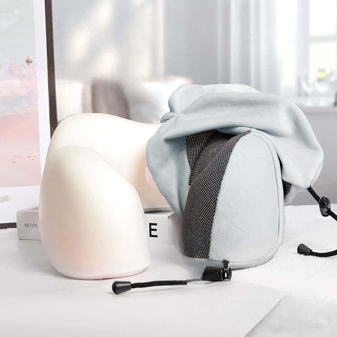 Coussin pour voyage - NeckRelaxingPillow™ - Gris - Must Voyage Boutique