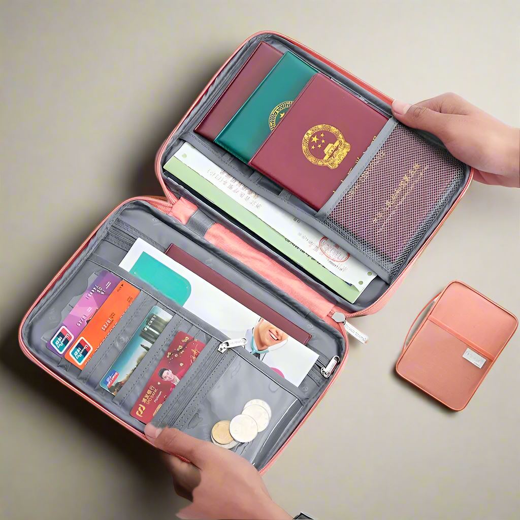 Sac de voyage - PortePasseportMultifonction™ - Rose L - Must Voyage Boutique