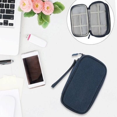 Trousse de voyage - DigiTravelBag™ - Bleu - Must Voyage Boutique