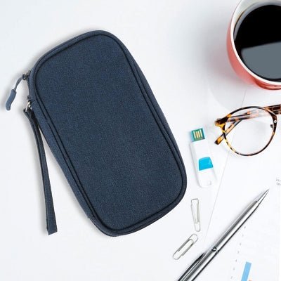 Trousse de voyage - DigiTravelBag™ - Bleu - Must Voyage Boutique