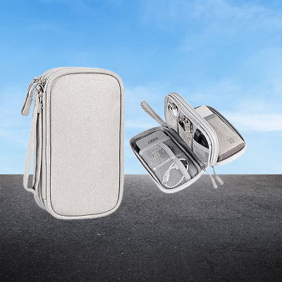 Trousse de voyage - DigiTravelBag™ - Gris - Must Voyage Boutique