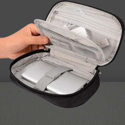 Trousse de voyage - DigiTravelBag™ - Noir - Must Voyage Boutique