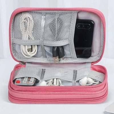 Trousse de voyage - DigiTravelBag™ - Rose - Must Voyage Boutique