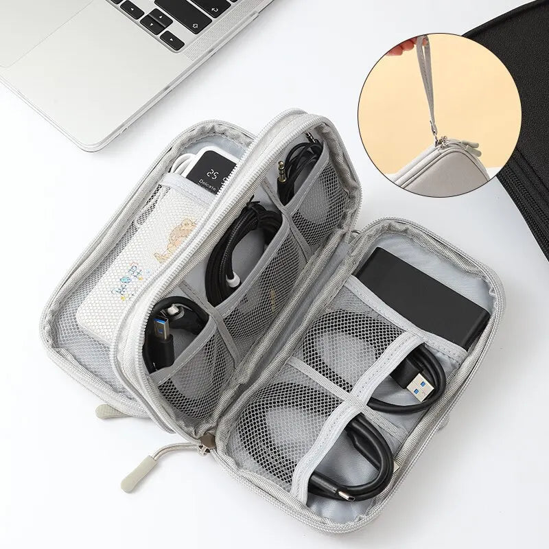 Trousse de voyage - DigiTravelBag™ - Gris - Must Voyage Boutique